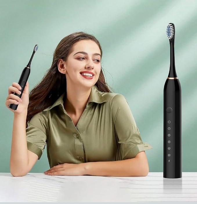 |FREE HOME DELIVERY| X3 Sonic Electric Toothbrush with 6 Modes Deep Cleaning Whitening