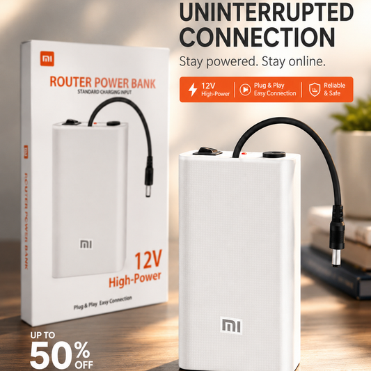 WiFi Router UPS Power Bank 12 Volts