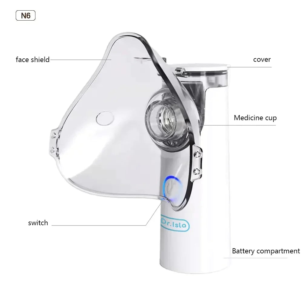 Portable Nebulizer - Nebulizer Machine for Adults and Kids - Free home delivery