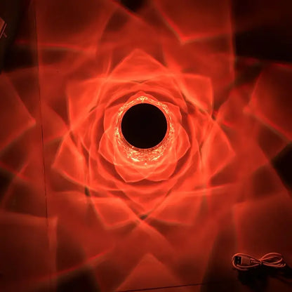 [Free Home Delivery] Rose Crystal Diamond Touch Lamp – 16 Colors Swap With Remote Control