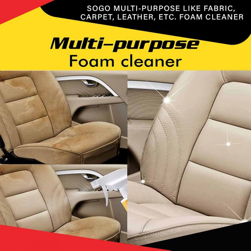 Sogo Multi-Purpose Like Fabric, Carpet, Leather, etc. Foam Cleaner – 650 ml