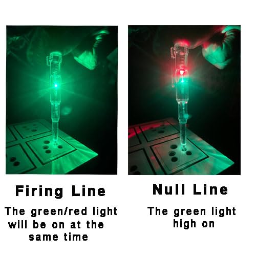 Transparent Electrical Tester Pen, Non-Contact AC Voltage Tester.