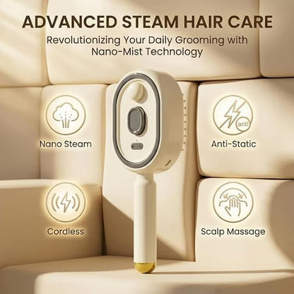 |Free Home Delivery| 5-in-1 Electric Mist Hair Brush