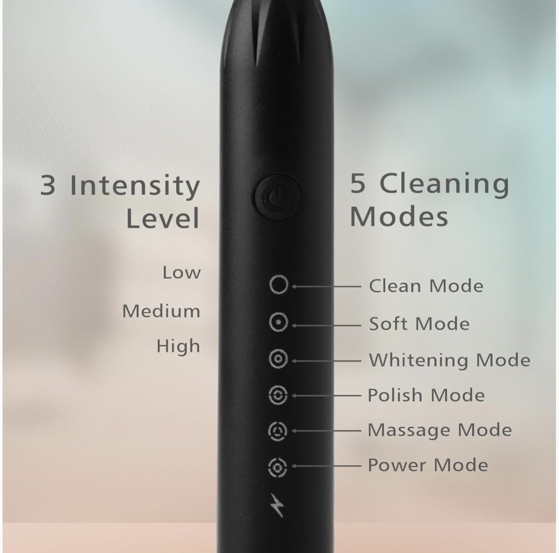 |FREE HOME DELIVERY| X3 Sonic Electric Toothbrush with 6 Modes Deep Cleaning Whitening