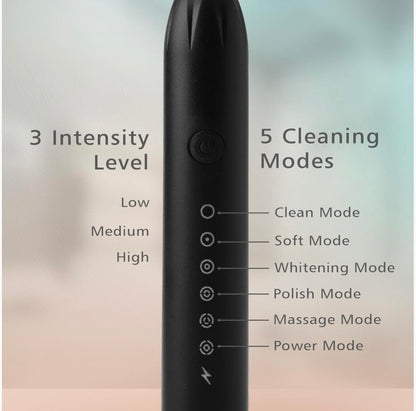 |FREE HOME DELIVERY| X3 Sonic Electric Toothbrush with 6 Modes Deep Cleaning Whitening