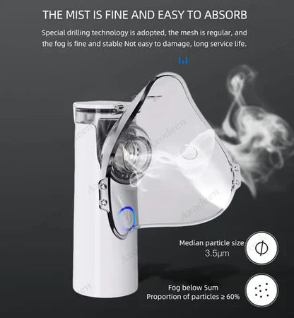Portable Nebulizer - Nebulizer Machine for Adults and Kids - Free home delivery