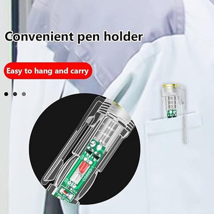 Transparent Electrical Tester Pen, Non-Contact AC Voltage Tester.