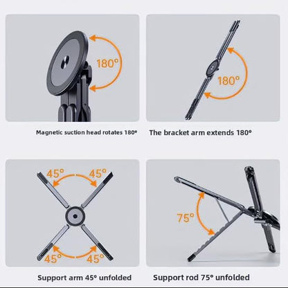 |FREE DELIVERY| 3 in 1 Magnetic Folding Stand for Laptops, Tablets, and Phones Tablet stand