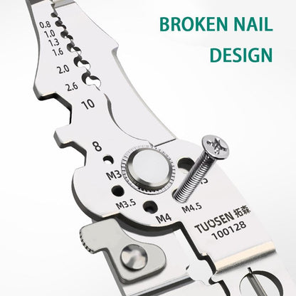 Multifunctional Wire Stripper Crimper Cable Cutter 🧰