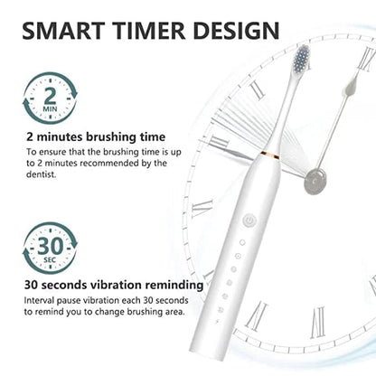 |FREE HOME DELIVERY| X3 Sonic Electric Toothbrush with 6 Modes Deep Cleaning Whitening