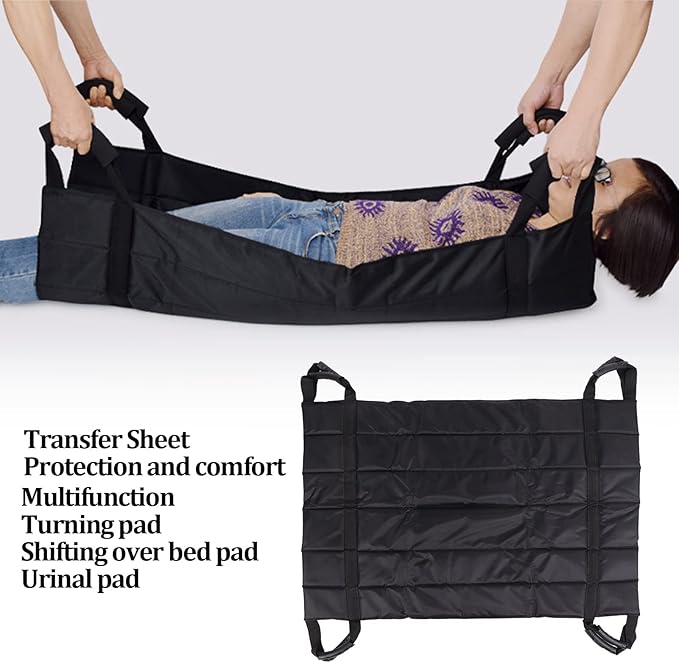 Patient Transfer Sheets Full Body Medical Lifting Sling Sliding Transfer Belt