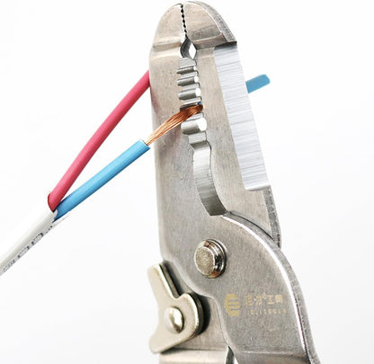 Multifunctional Wire Stripper Crimper Cable Cutter 🧰