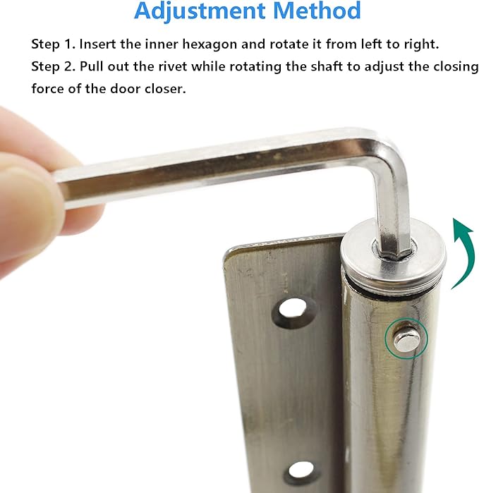 Adjustable Aluminum Alloy Automatic Door Closer