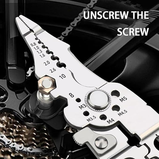 Multifunctional Wire Stripper Crimper Cable Cutter 🧰