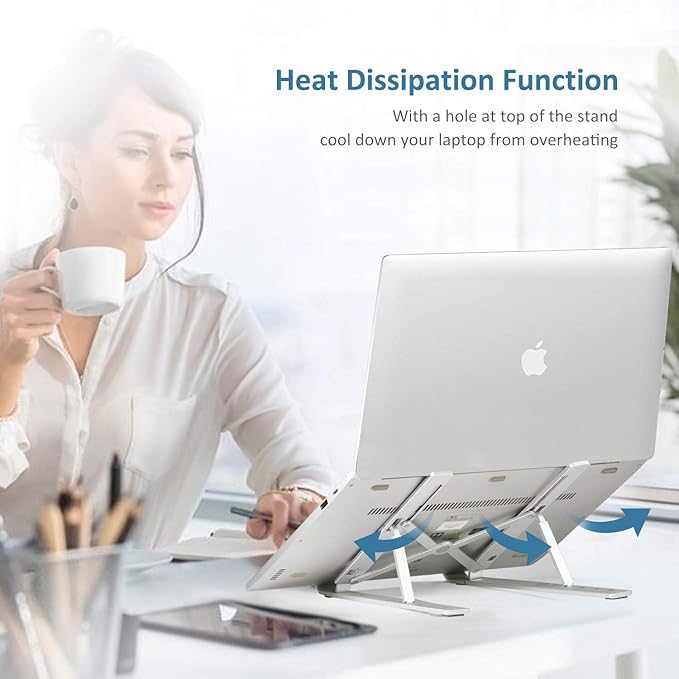 (Free Home Delivery) Aluminium Foldable Laptop Stand