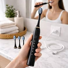 |FREE HOME DELIVERY| X3 Sonic Electric Toothbrush with 6 Modes Deep Cleaning Whitening