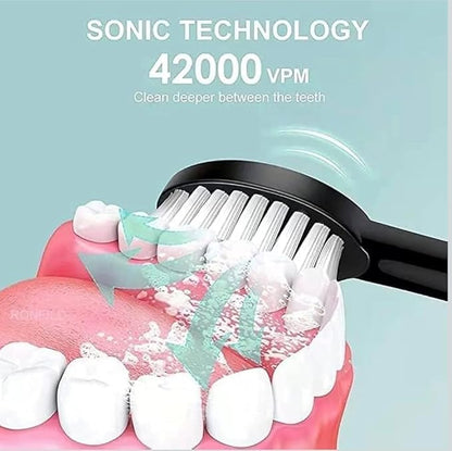 |FREE HOME DELIVERY| X3 Sonic Electric Toothbrush with 6 Modes Deep Cleaning Whitening