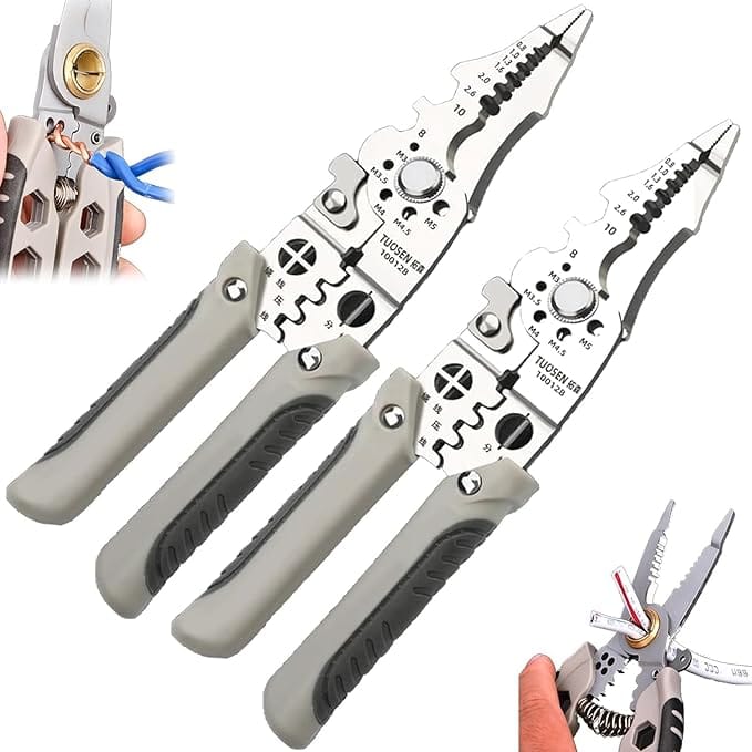 Multifunctional Wire Stripper Crimper Cable Cutter 🧰