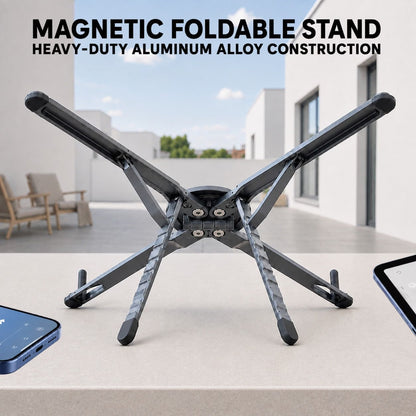 |FREE DELIVERY| 3 in 1 Magnetic Folding Stand for Laptops, Tablets, and Phones Tablet stand