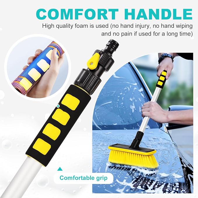 FREE DELIVERY| AquaPro Solar & Car Wash Brush 🚗🌞