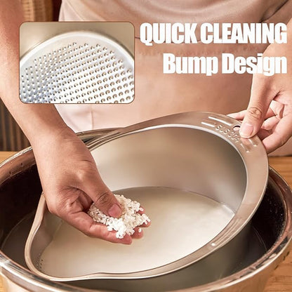 |FREE DELIVERY| Stainless Steel Rice Strainer Bowl