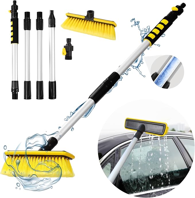 FREE DELIVERY| AquaPro Solar & Car Wash Brush 🚗🌞
