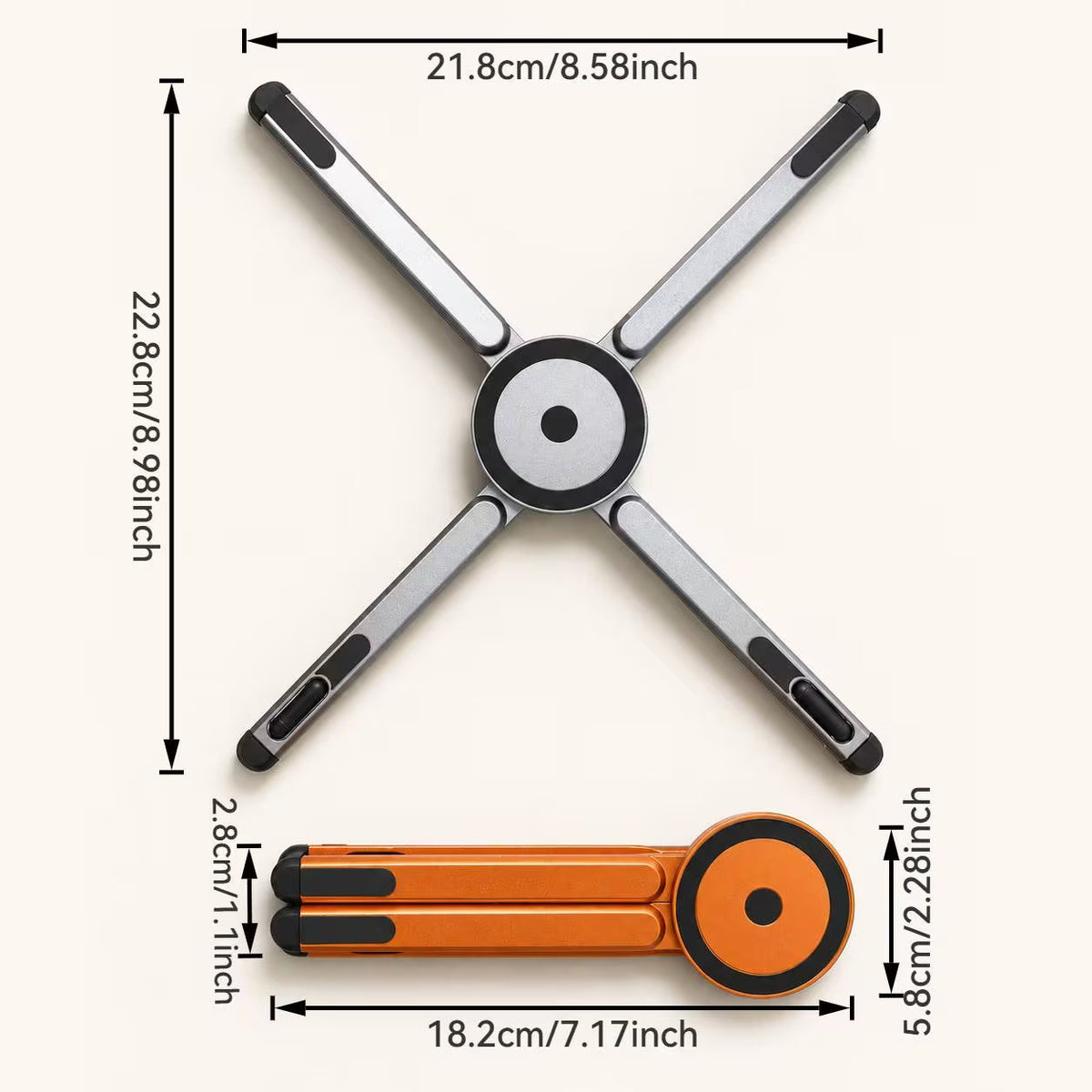 |FREE DELIVERY| 3 in 1 Magnetic Folding Stand for Laptops, Tablets, and Phones Tablet stand