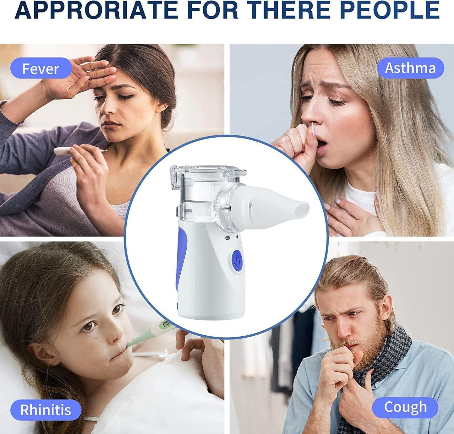 Portable Nebulizer - Nebulizer Machine for Adults and Kids - Free home delivery