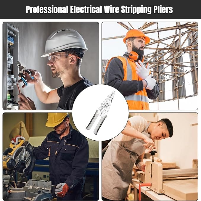 Multifunctional Wire Stripper Crimper Cable Cutter 🧰