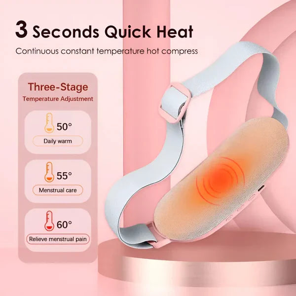 (FREE HOME DELIVERY) Period Pain Cramp Relief Belt & Massager