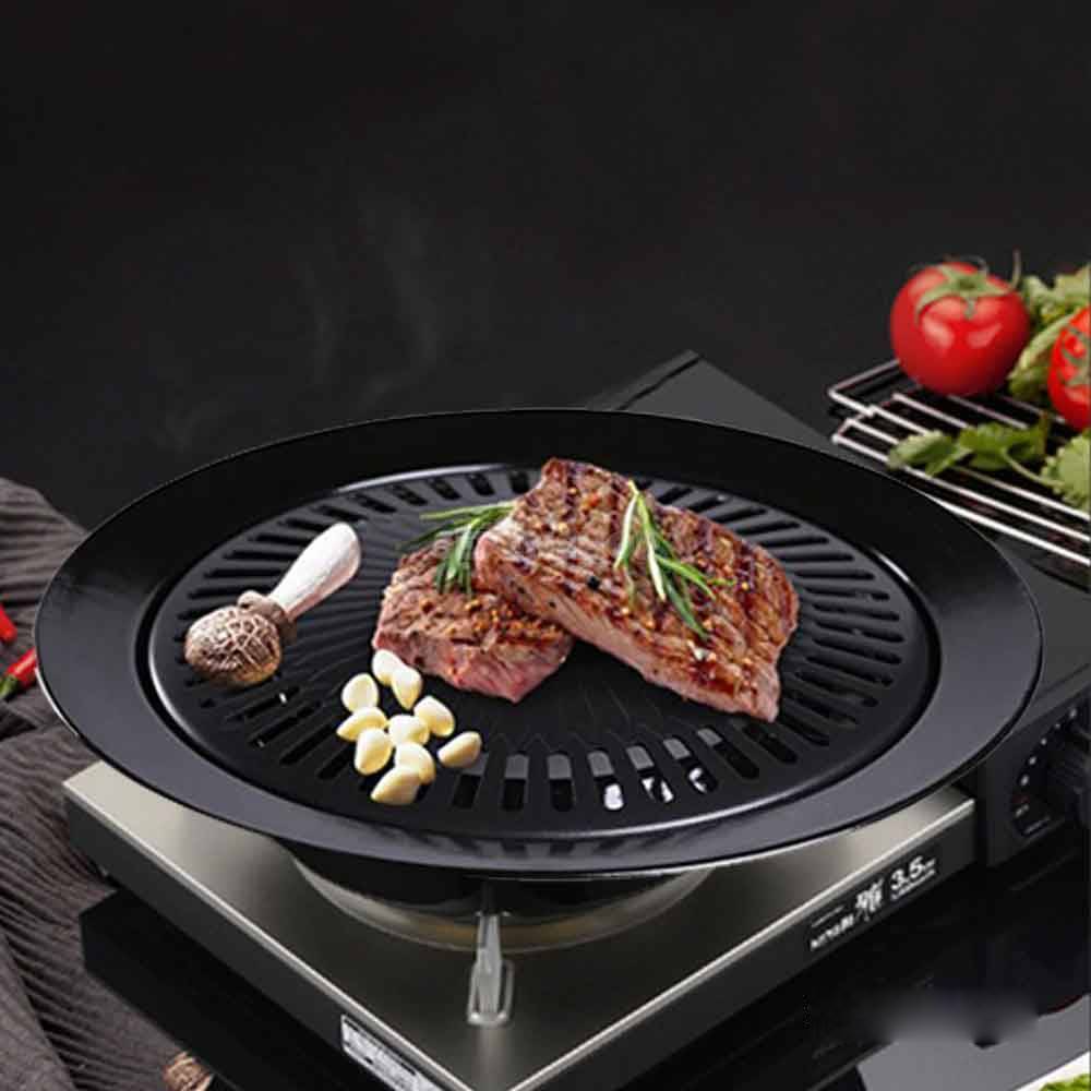 BBQ Grill Pan - Stove-Top BBQ Grill Pan