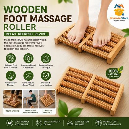 |FREE DELIVERY|Wooden Foot Massager