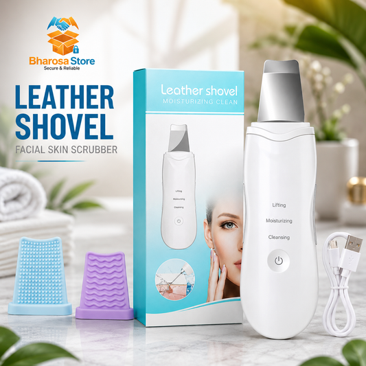 (FREE HOME DELIVERY) Leather shovel facial skin scrubber set