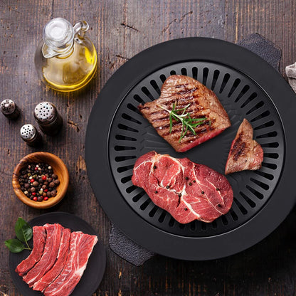 BBQ Grill Pan - Stove-Top BBQ Grill Pan