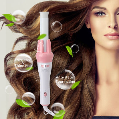 Automatic Ceramic Hair Curler Spin 360° Rotating Hair Styling Roller Auto Wavy Iron 30s Instant Ceramic Heat Wand