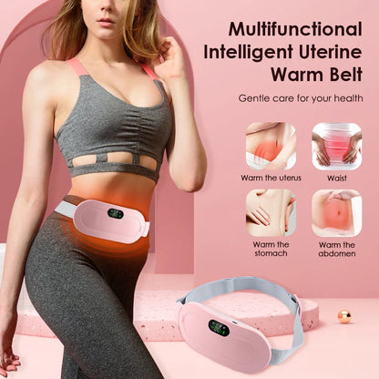 (FREE HOME DELIVERY) Period Pain Cramp Relief Belt & Massager