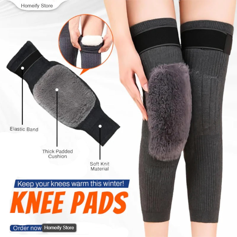 (Free Home Delivery) One Pair – Unisex Thermal Knee Warmers for Winter Pain Relief & Joint Support