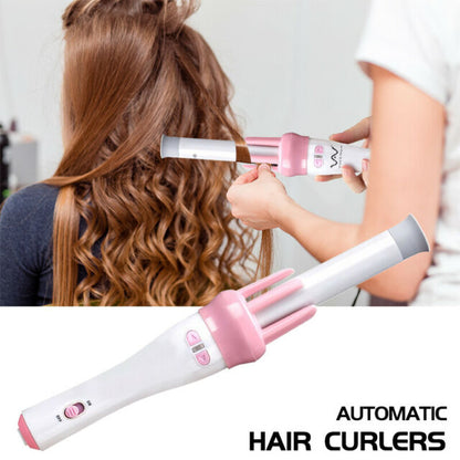 Automatic Ceramic Hair Curler Spin 360° Rotating Hair Styling Roller Auto Wavy Iron 30s Instant Ceramic Heat Wand