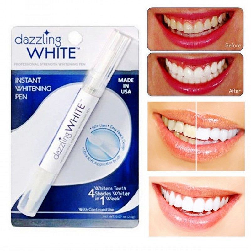 Dazzling White Instant Teeth Whitening Pen Cleaning Remove Stains Teeth Professional Whitening Pen