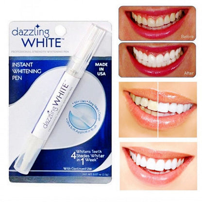 Dazzling White Instant Teeth Whitening Pen Cleaning Remove Stains Teeth Professional Whitening Pen