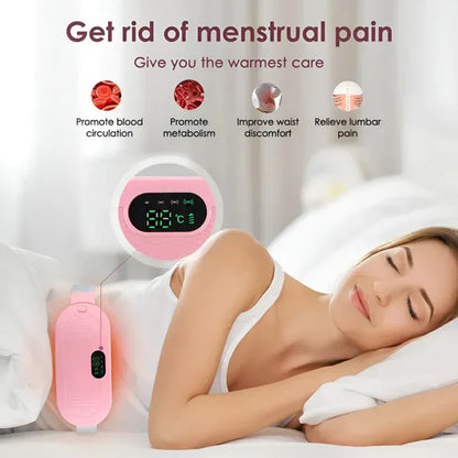 (FREE HOME DELIVERY) Period Pain Cramp Relief Belt & Massager