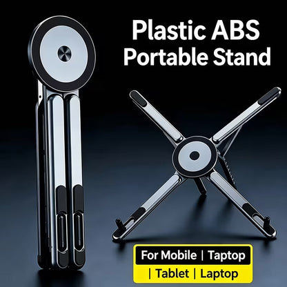 |FREE DELIVERY| 3 in 1 Magnetic Folding Stand for Laptops, Tablets, and Phones Tablet stand