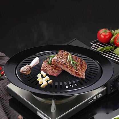 BBQ Grill Pan - Stove-Top BBQ Grill Pan