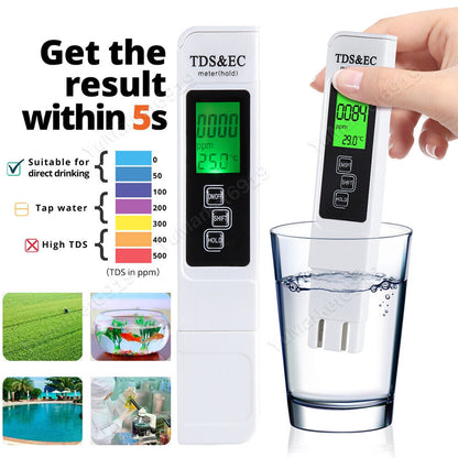 TDS Meter Water Quality Testing Pen