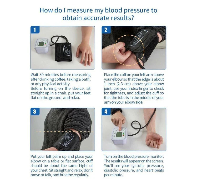 Automatic Digital monitor Bp Machine (With Free Home Delivery)