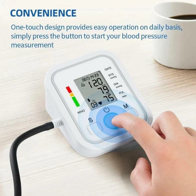 Automatic Digital monitor Bp Machine (With Free Home Delivery)