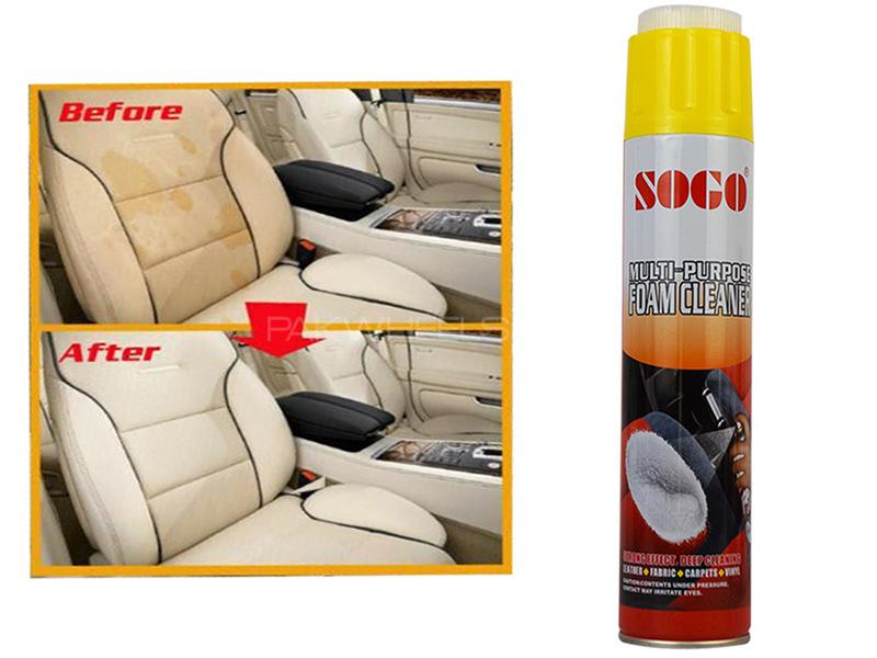 Sogo Multi-Purpose Like Fabric, Carpet, Leather, etc. Foam Cleaner – 650 ml