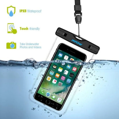 (Pack of 2) WATERPROOF MOBILE COVER