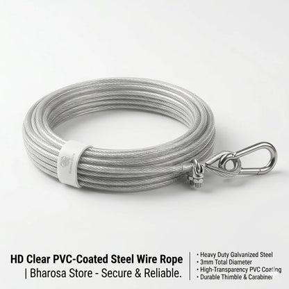 (FREE HOME DELIVERY) Multi-Use Strong Steel Wire with Hooks